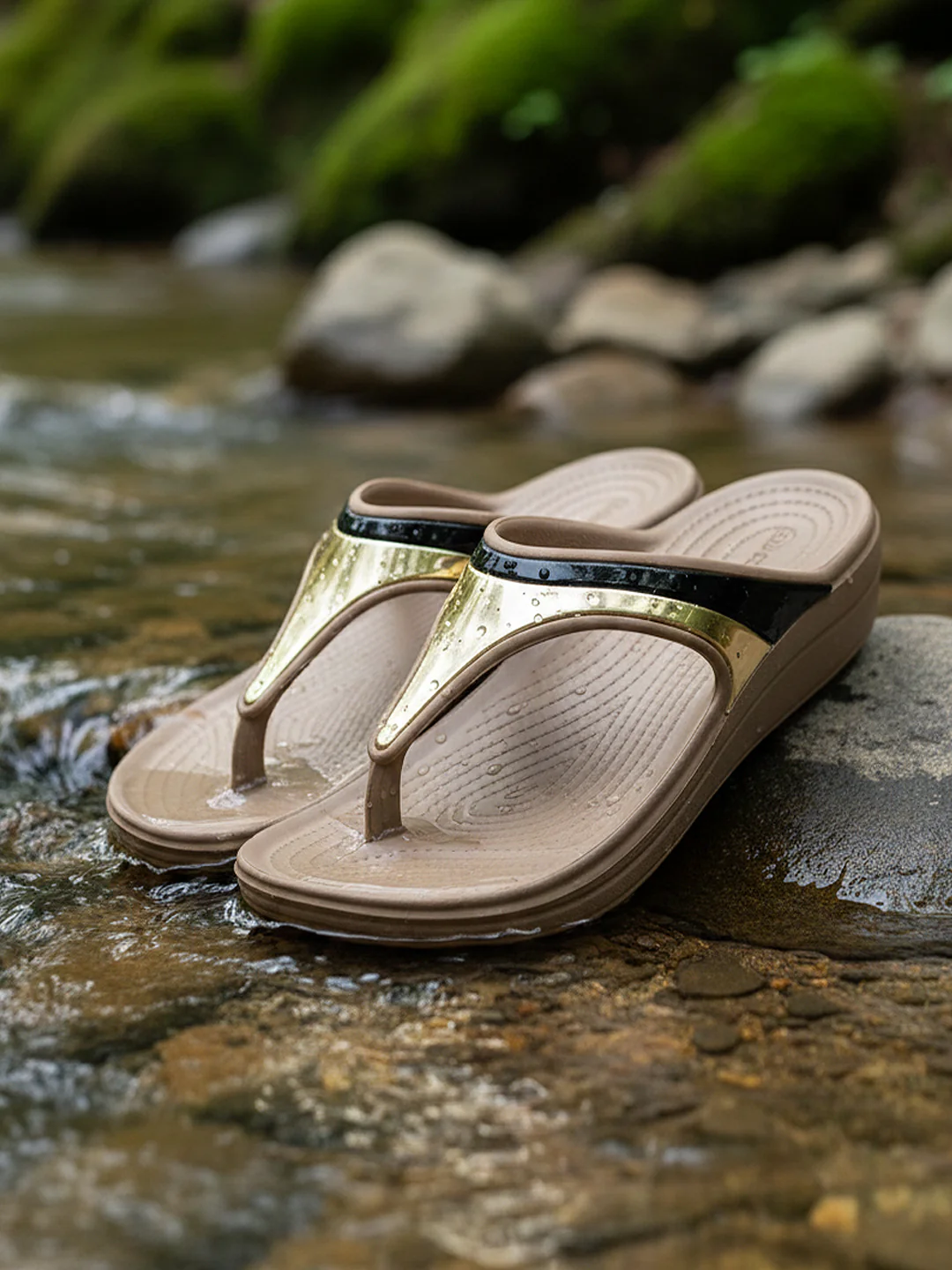 KHADIM Waves Washable Flip Flops for Women - Image 8