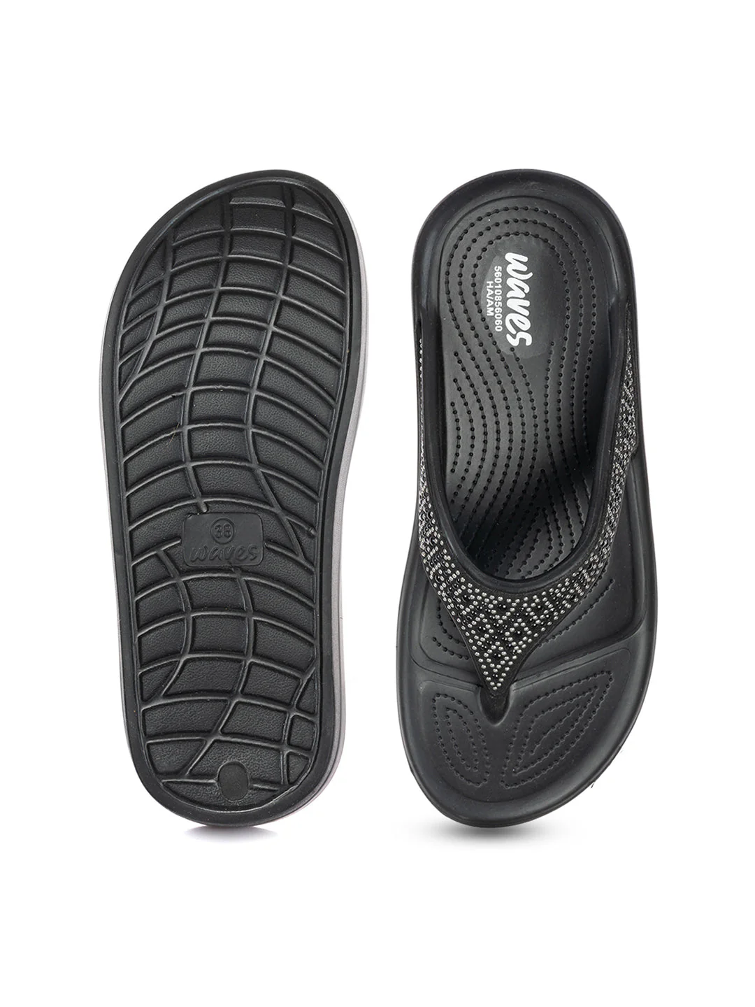 KHADIM Waves Washable Flip Flops for Women - Image 12
