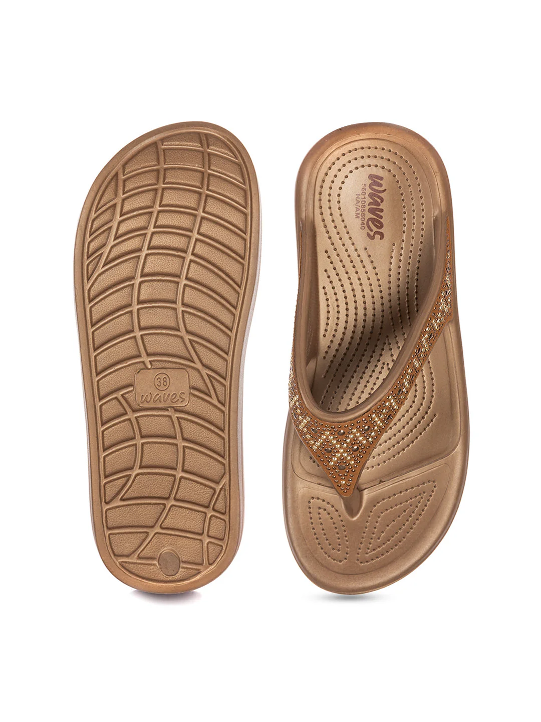 KHADIM Waves Washable Flip Flops for Women - Image 5
