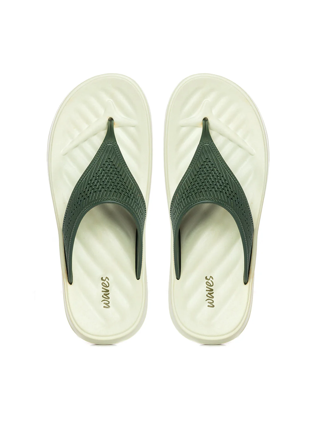 KHADIM Waves Washable Flip Flops for Women - Image 3