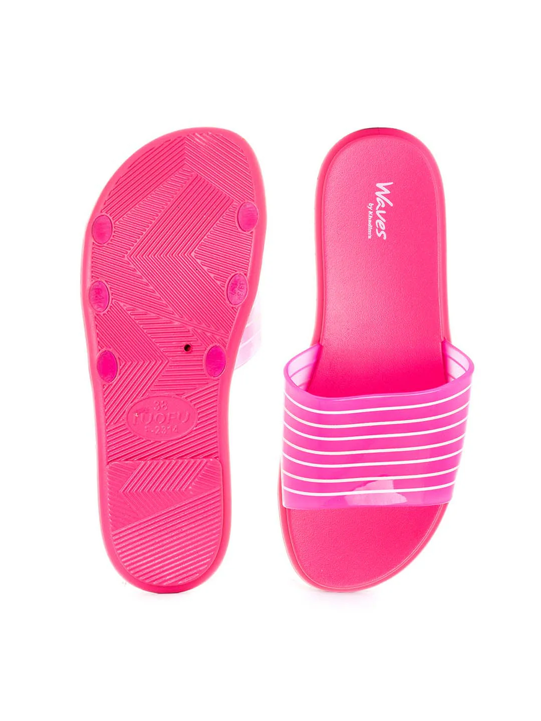 Khadim Waves Washable Mule Slide Slippers for Women - Image 5