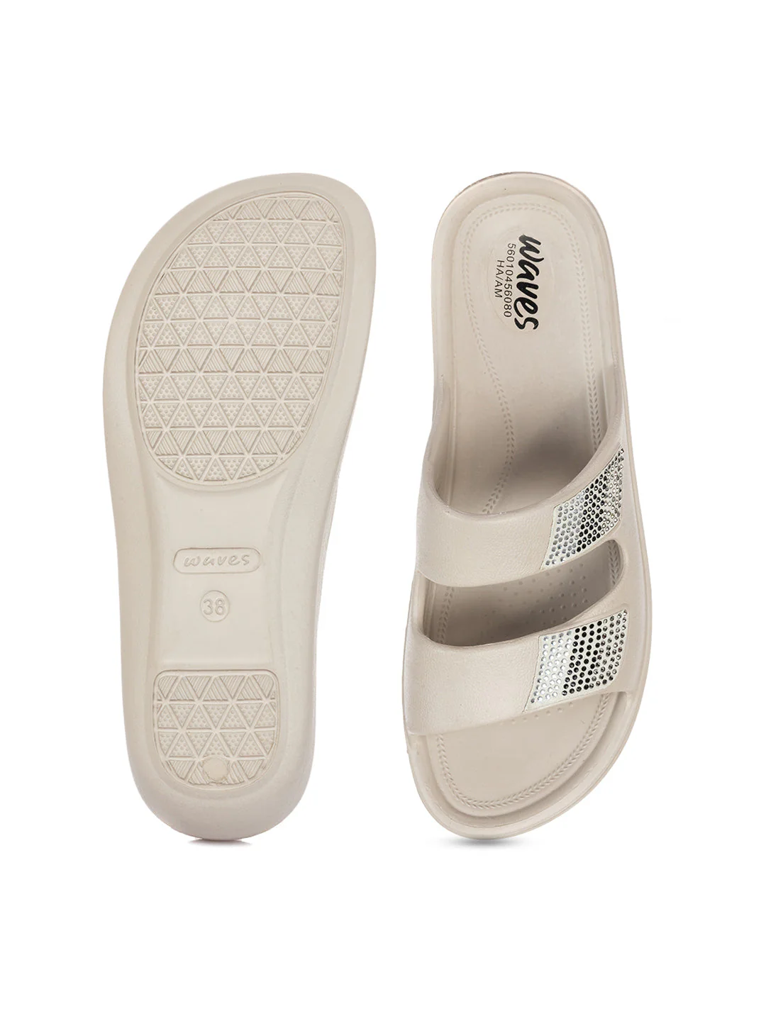 KHADIM Waves Washable Mule Slide Slippers for Women - Image 13