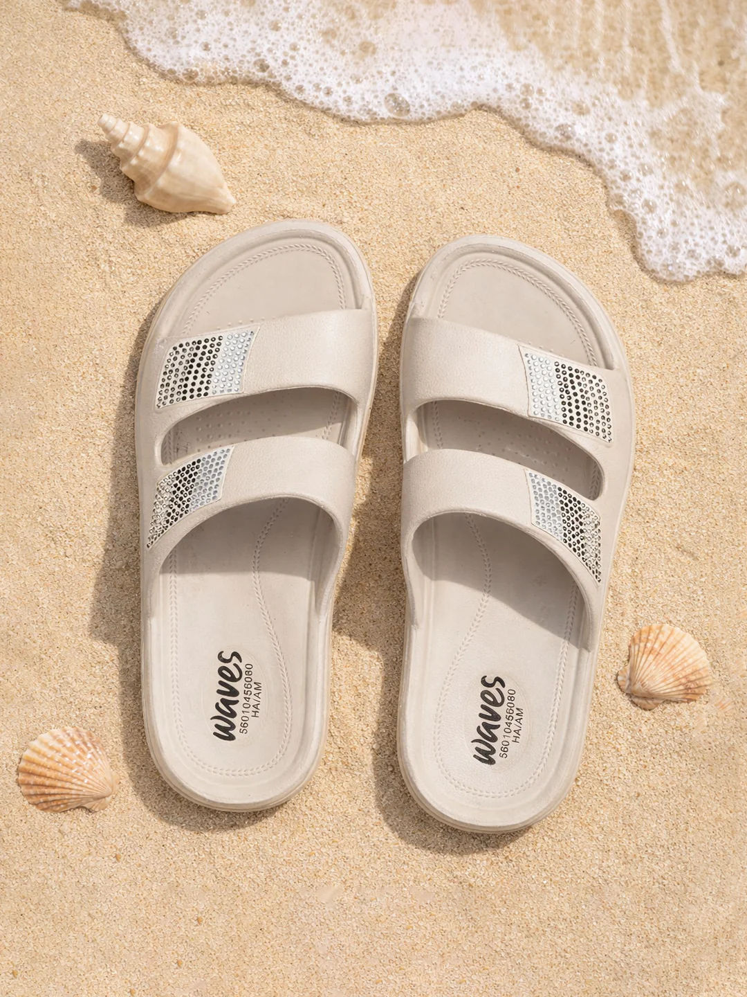 KHADIM Waves Washable Mule Slide Slippers for Women - Image 8