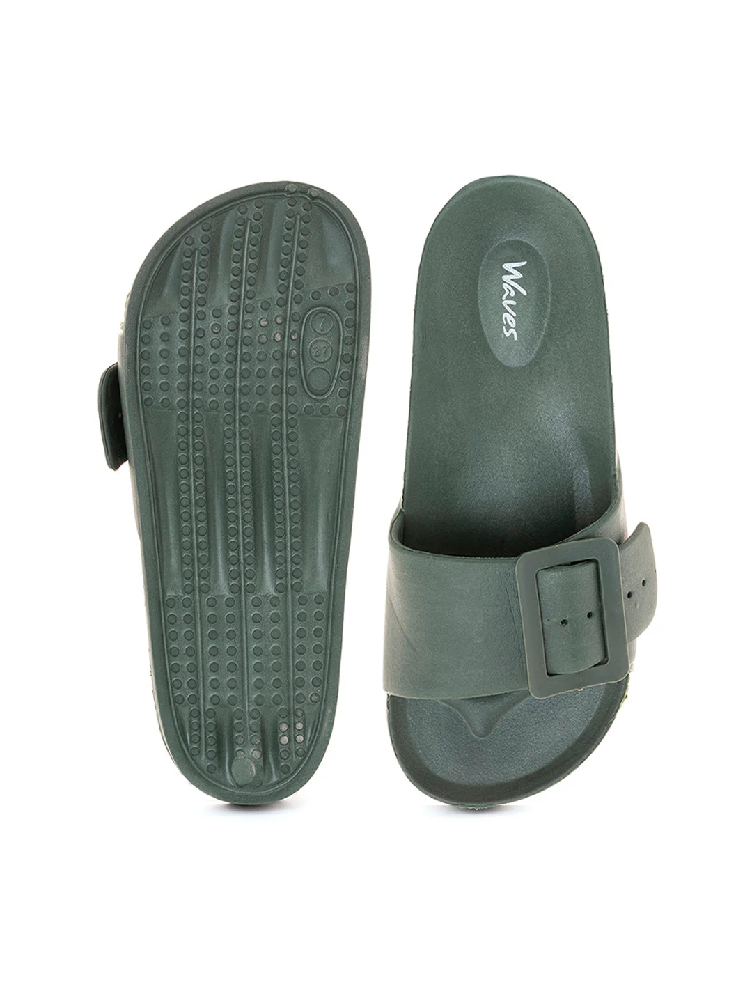 Khadim Waves Washable Mule Slide Slippers for Women - Image 11