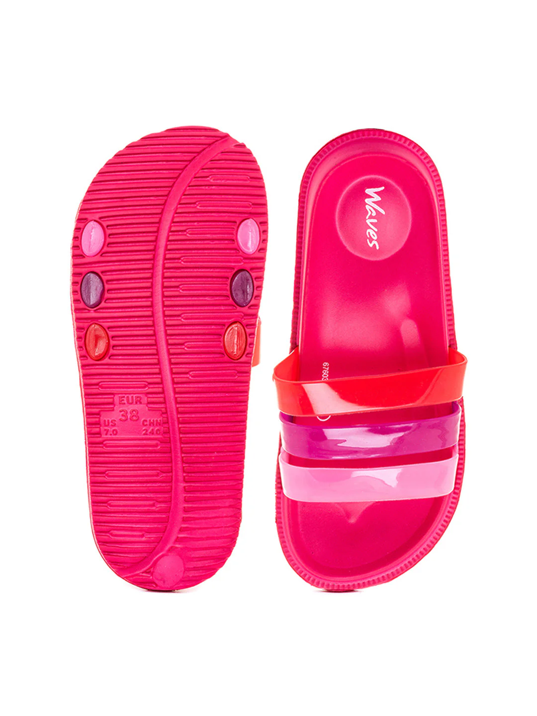 Khadim Waves Washable Mule Slide Slippers for Women - Image 5