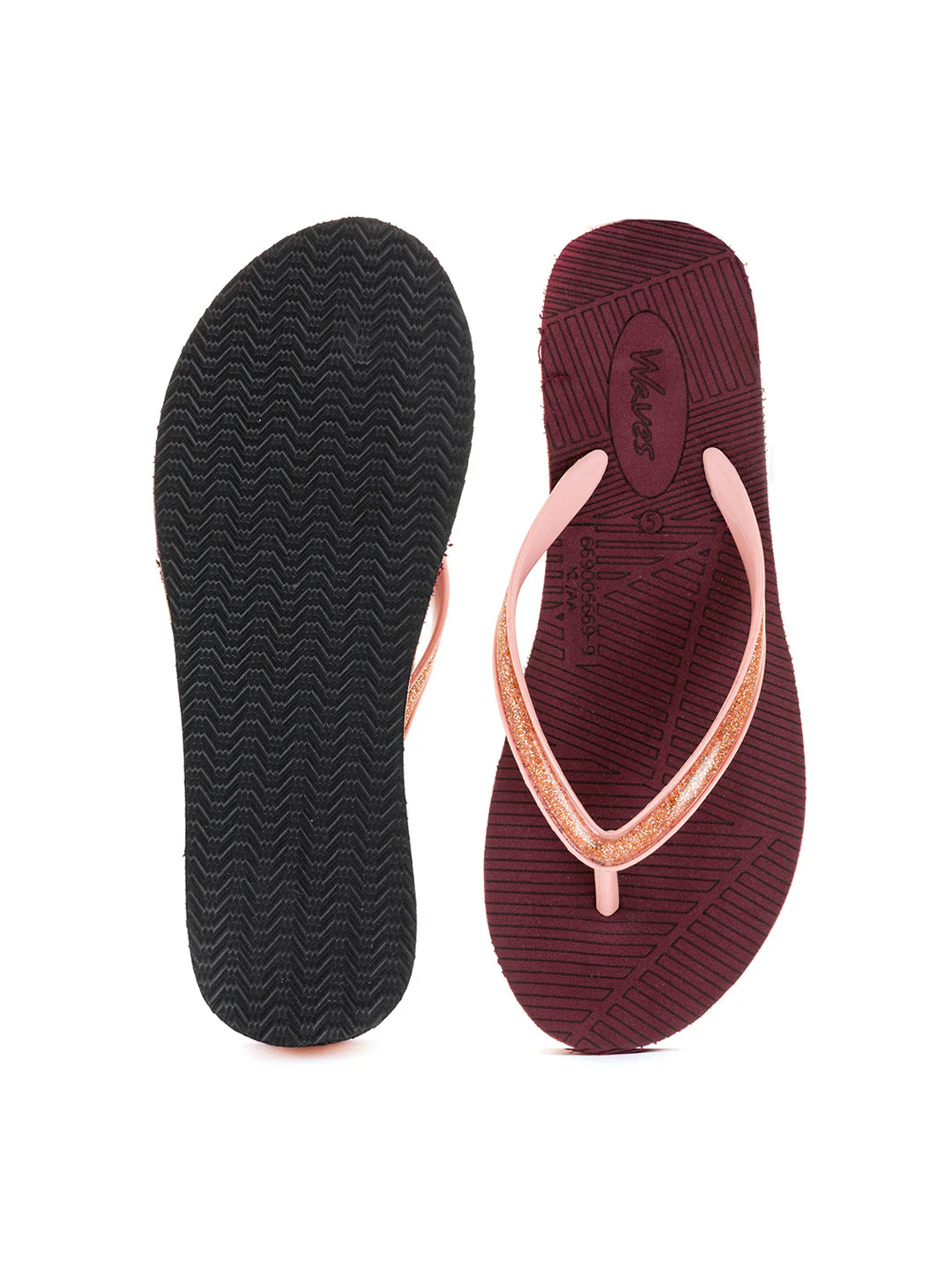 Khadim Waves Wedge Heel Casual Slippers for Women - Image 5