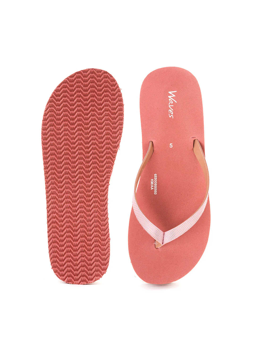 Khadim Waves Wedge Heel Casual Slippers for Women - Image 6