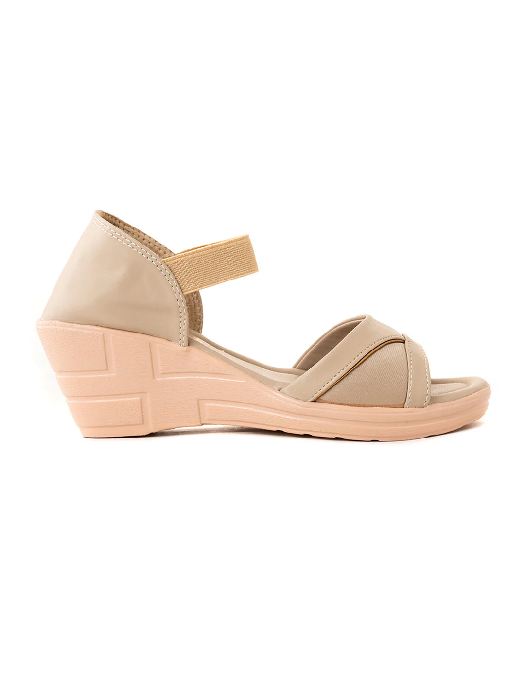 Khadim Wedge Heel D'orsay Sandal for Women - Image 10