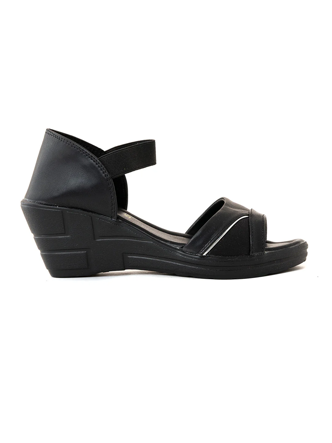 Khadim Wedge Heel D'orsay Sandal for Women - Image 4