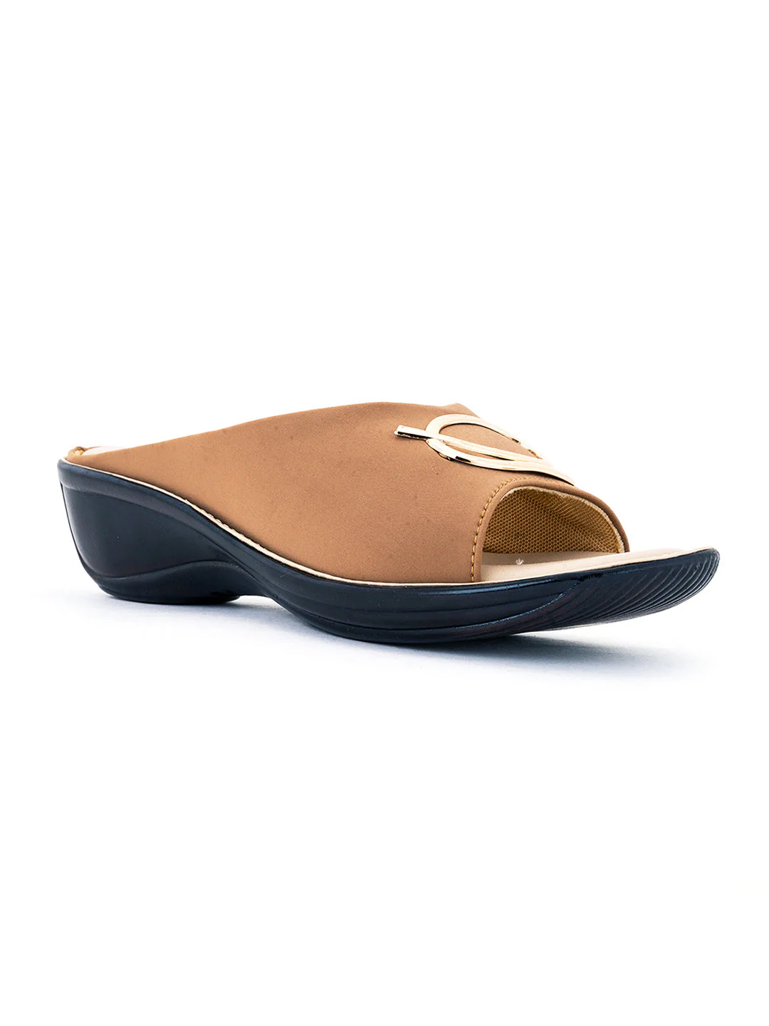 Khadim Wedge Heel Mule Slip On Sandal for Women - Image 7
