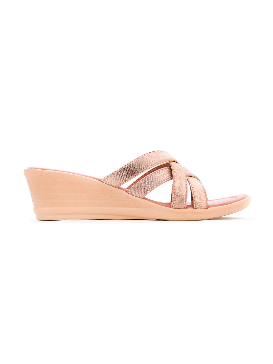 Khadim Wedge Heel Mule Slip On Sandal for Women - Image 8