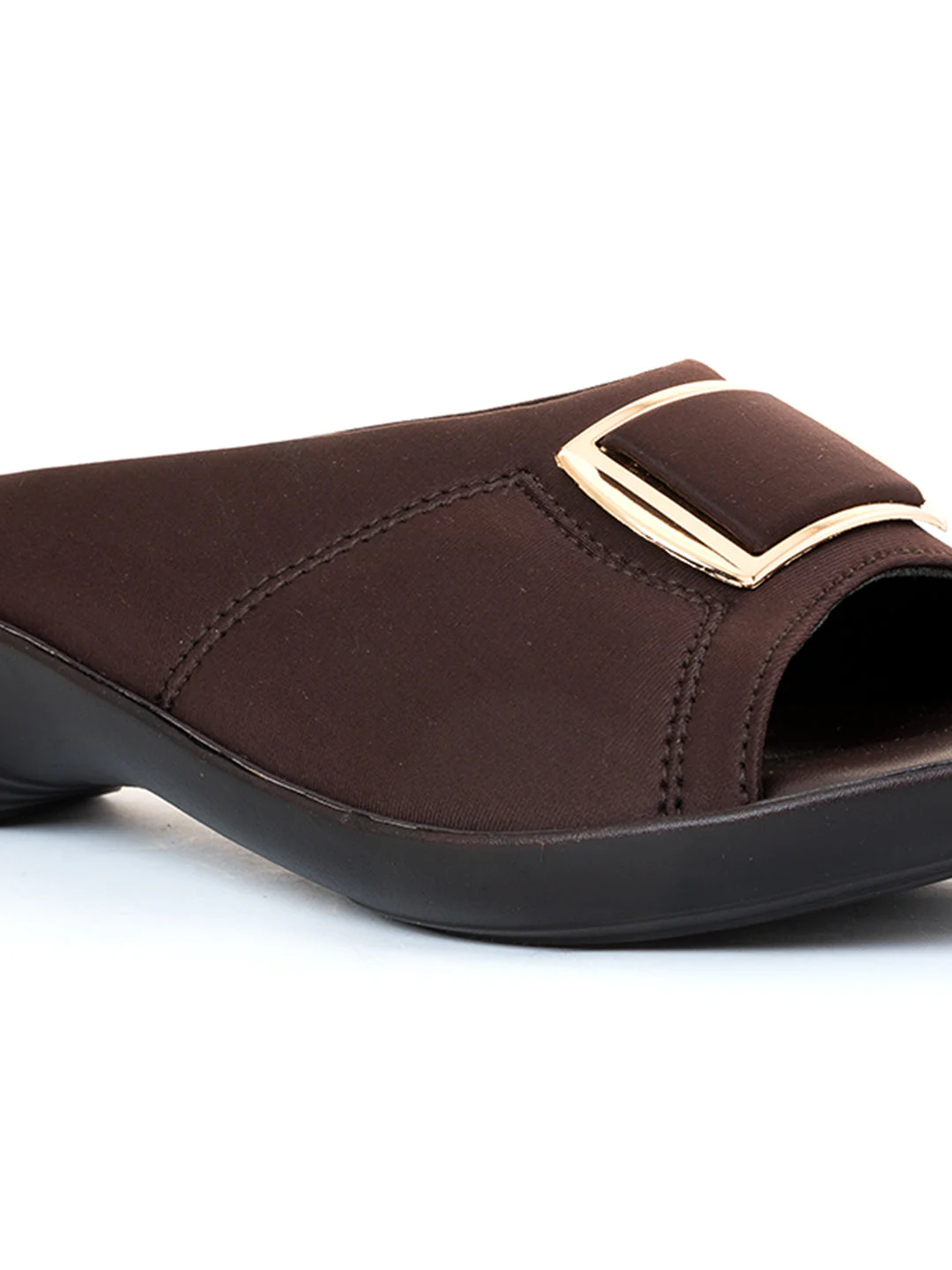 Khadim Wedge Heel Mule Slip On Sandal for Women - Image 6