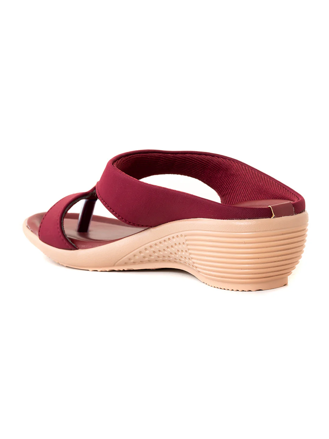 Khadim Wedge Heel Mule Slip On Sandal for Women - Image 3