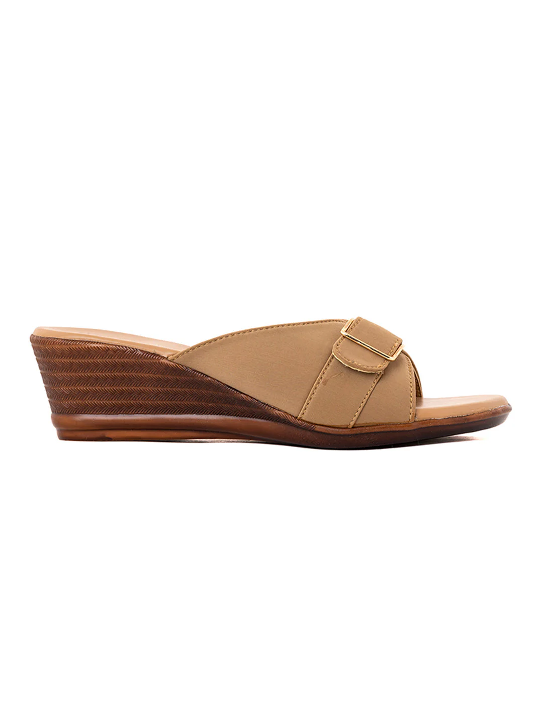 Khadim Wedge Heel Mule Slip On Sandal for Women - Image 10
