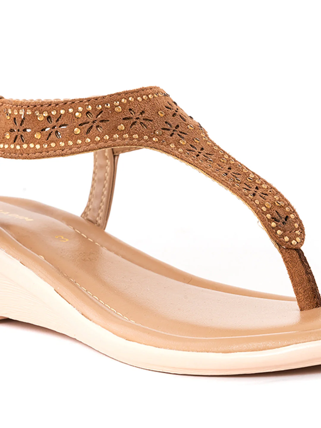 Khadim Wedge Heel Slingback Sandal for Women - Image 12