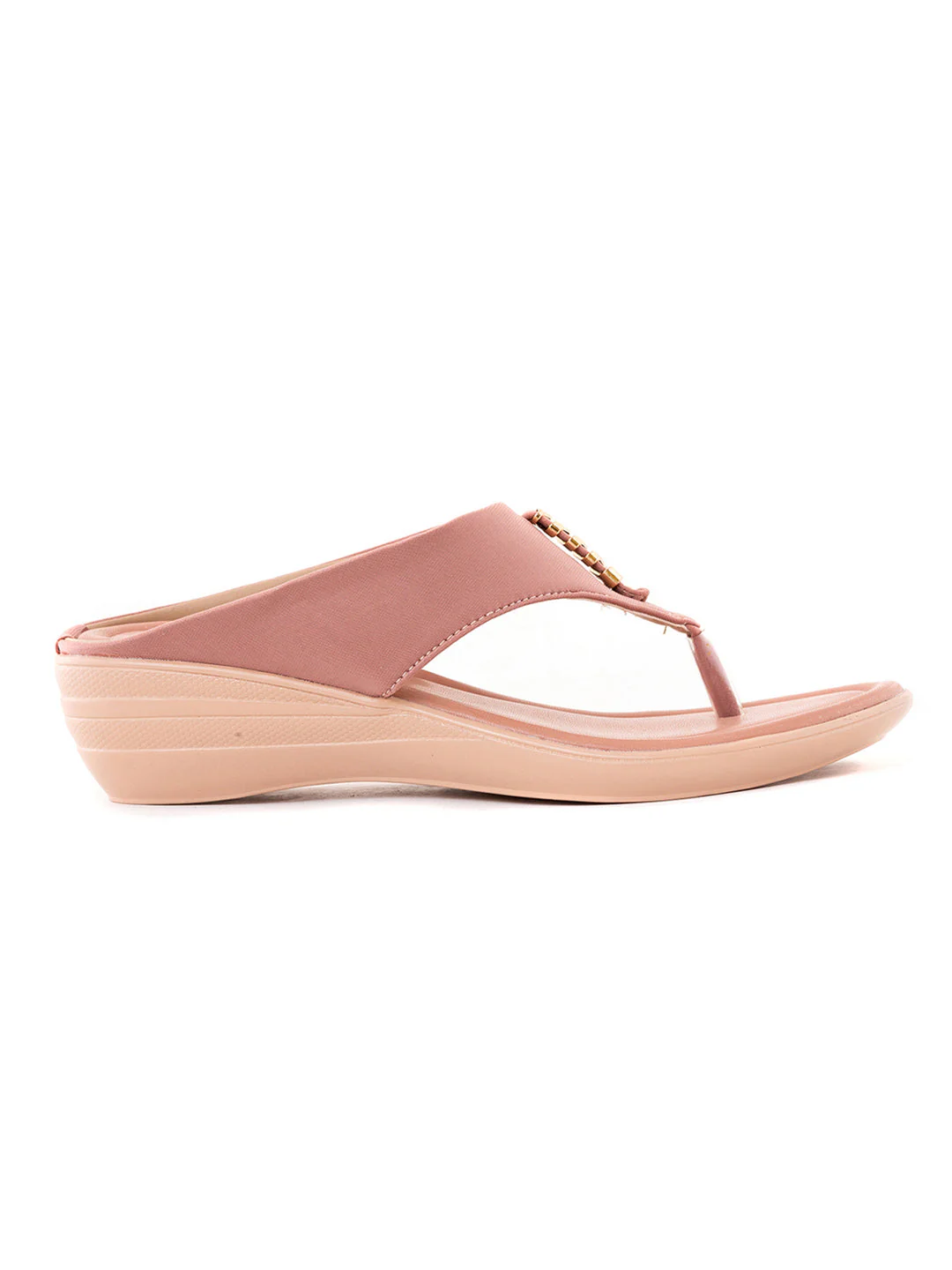 Khadim Wedge Heel Slip On Sandal for Women - Image 4