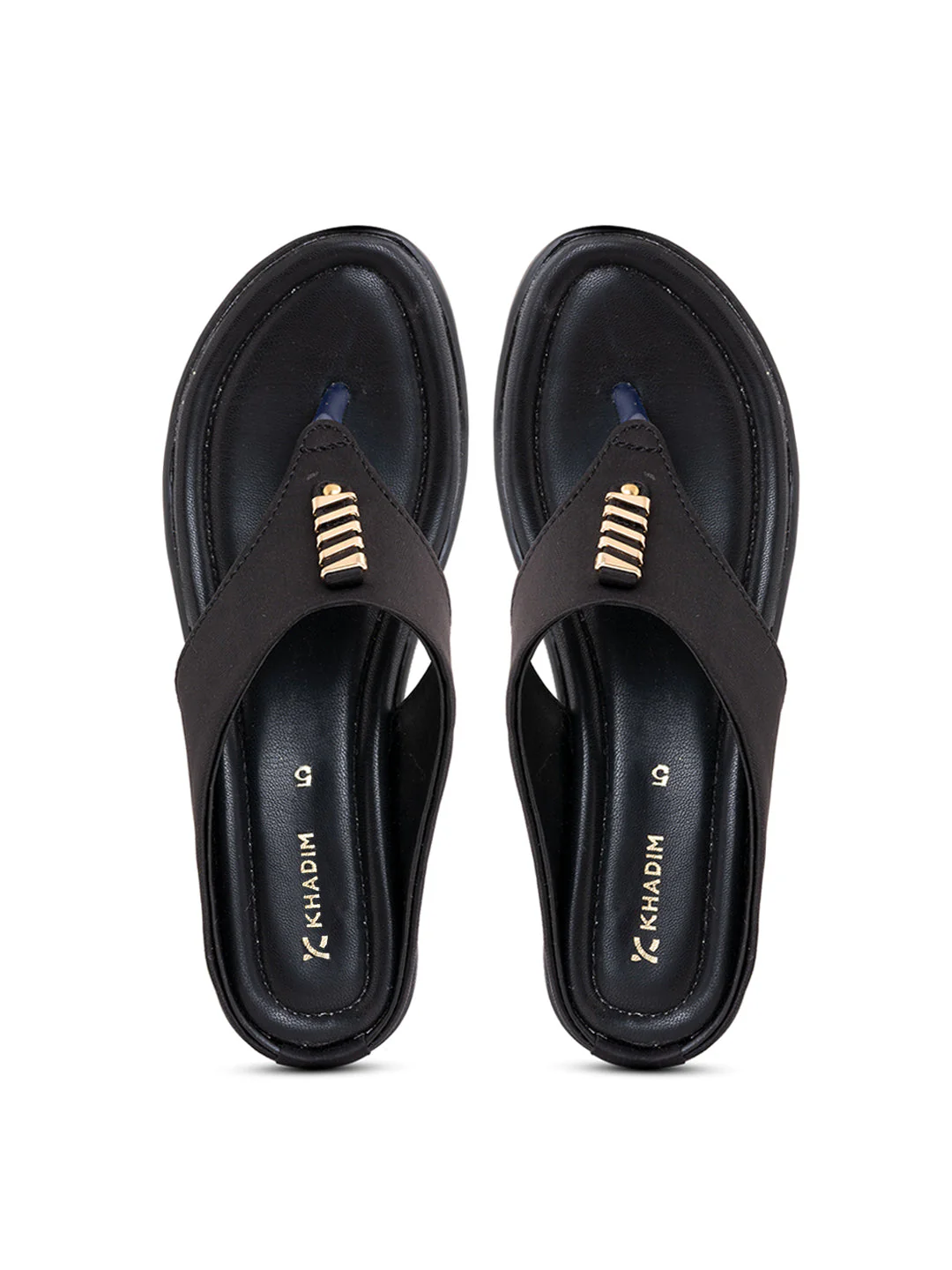 Khadim Wedge Heel Slip On Sandal for Women - Image 8