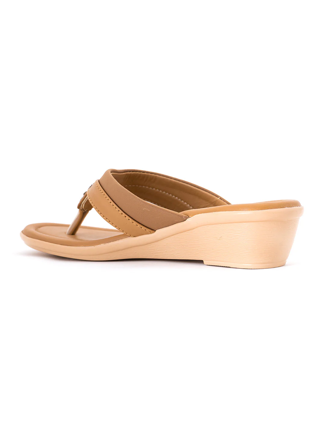 Khadim Wedge Heel Slip On Sandal for Women - Image 9