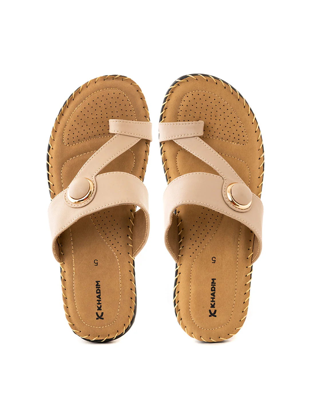Khadim Wedge Heel Slip On Sandal for Women - Image 8