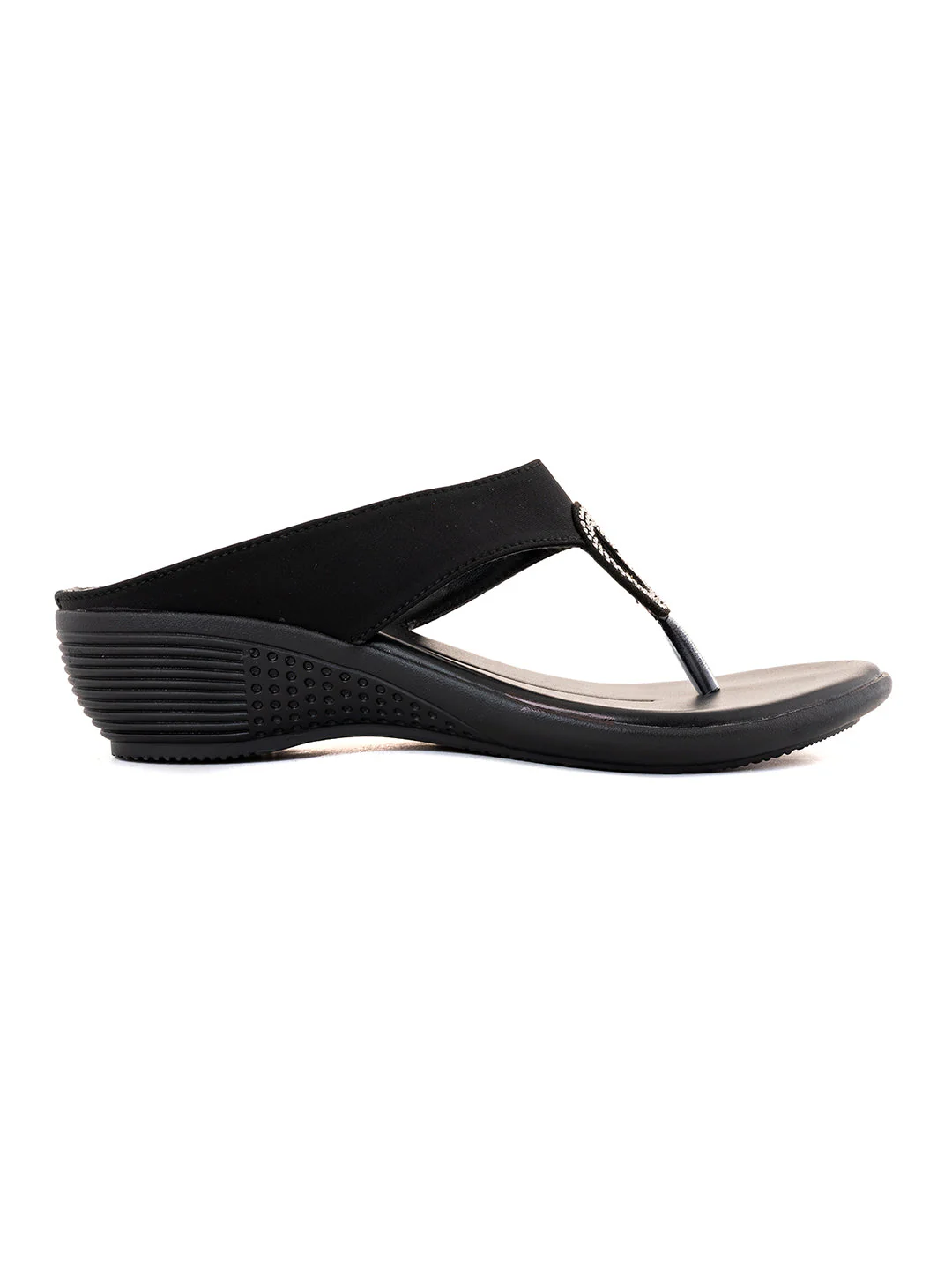 Khadim Wedge Heel Slip On Sandal for Women - Image 10