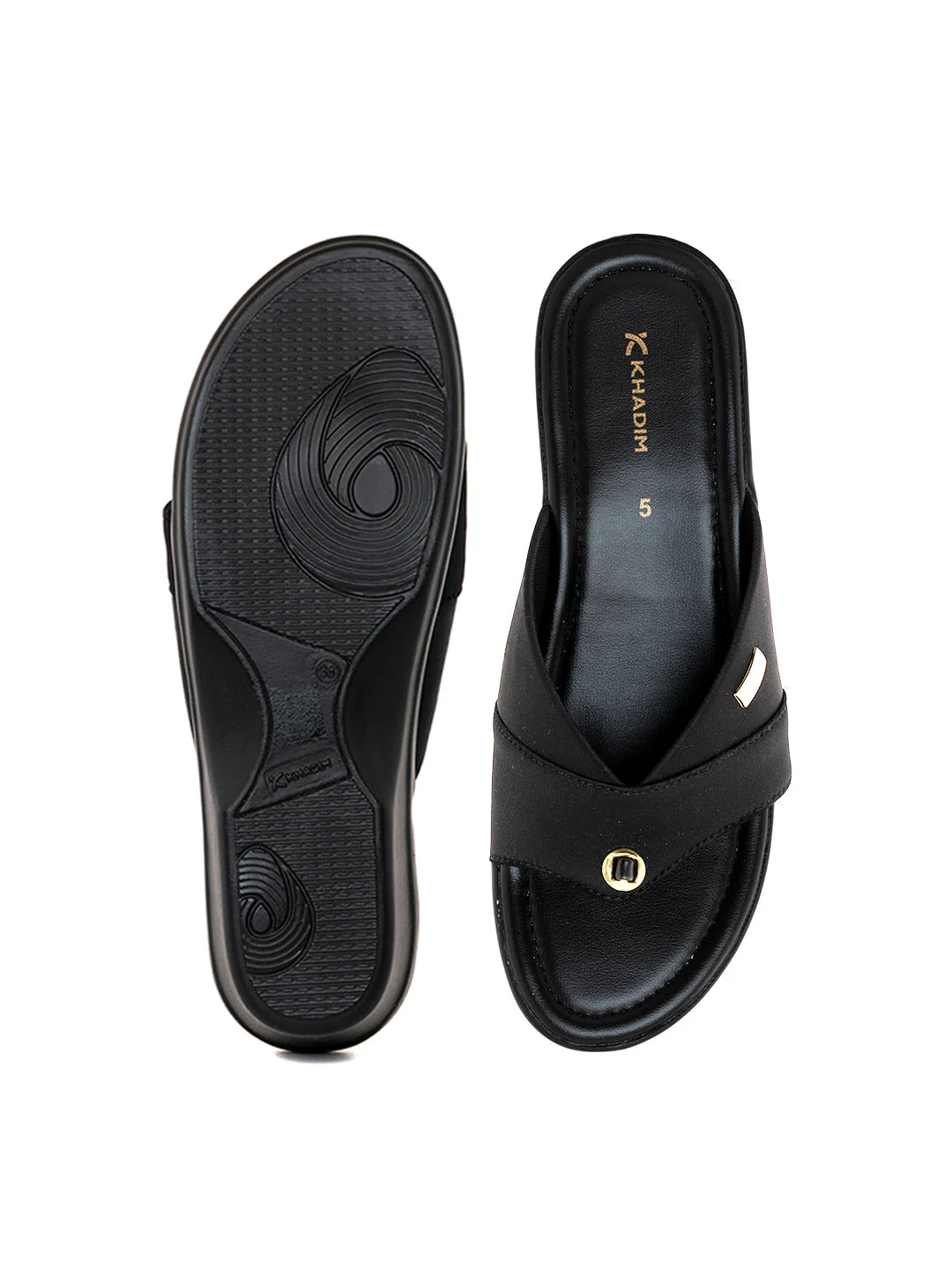 Khadim Wedge Heel Slip On Sandal for Women - Image 11