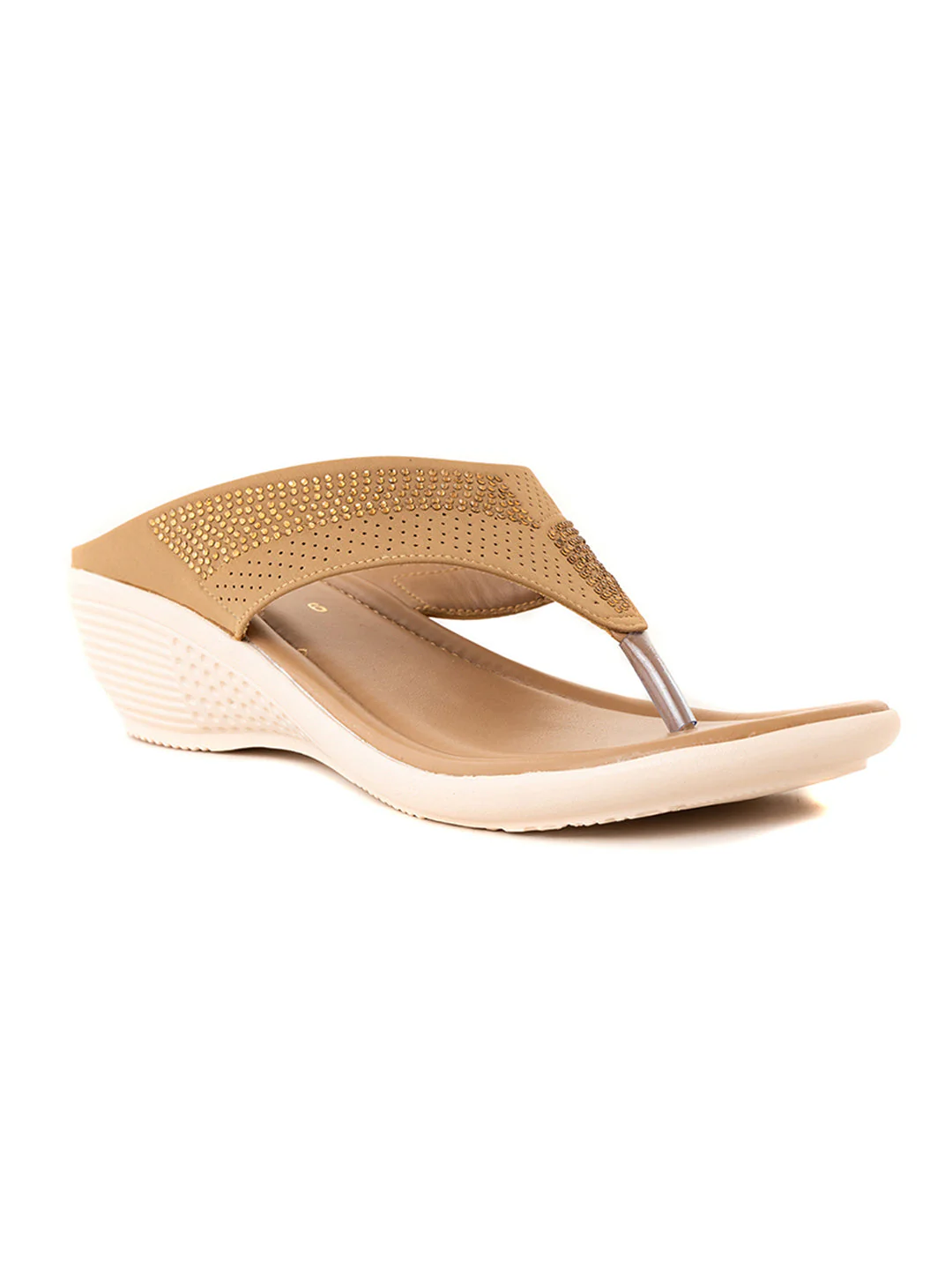 Khadim Wedge Heel Slip On Sandal for Women - Image 7