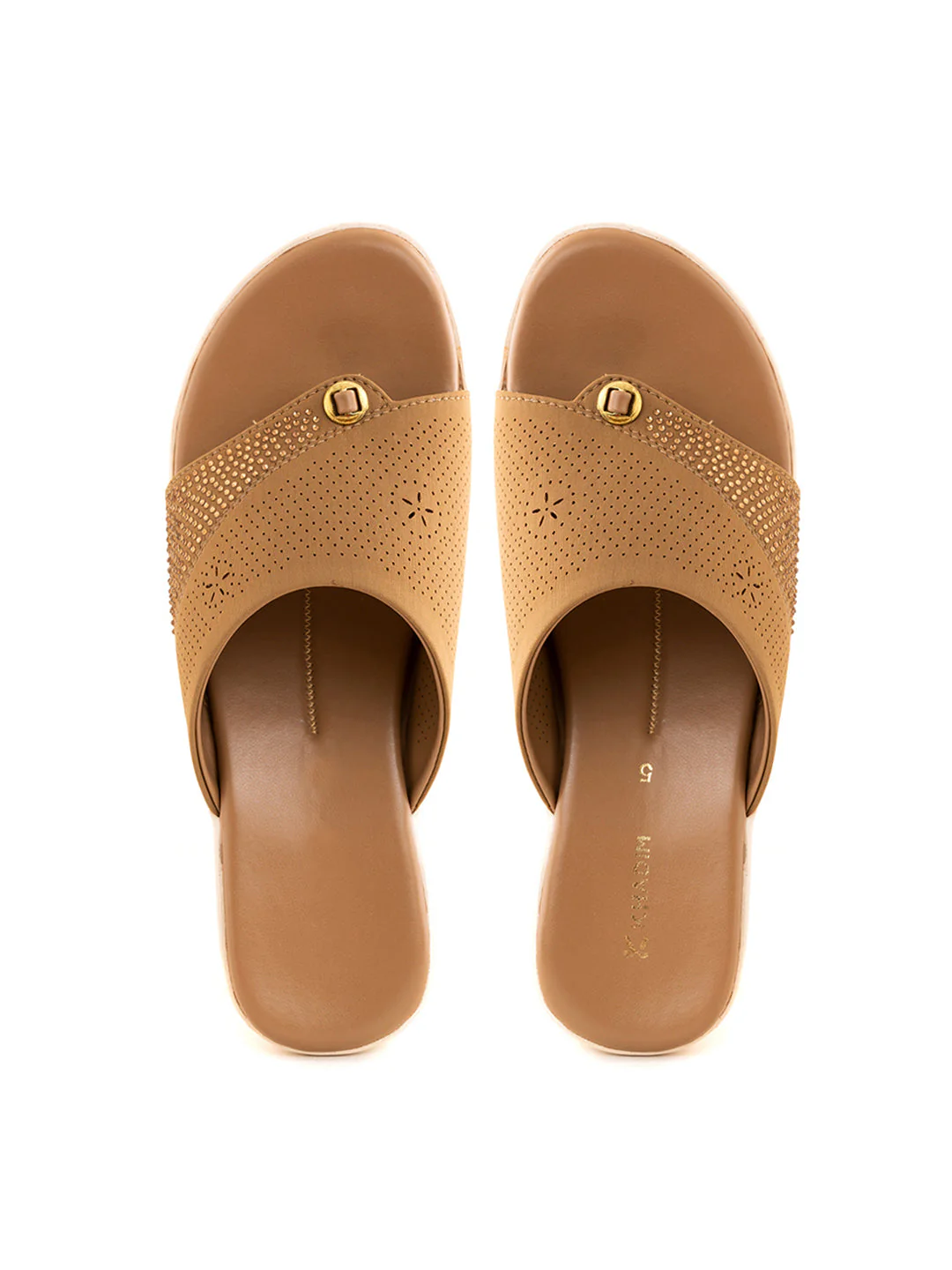 Khadim Wedge Heel Slip On Sandal for Women - Image 8