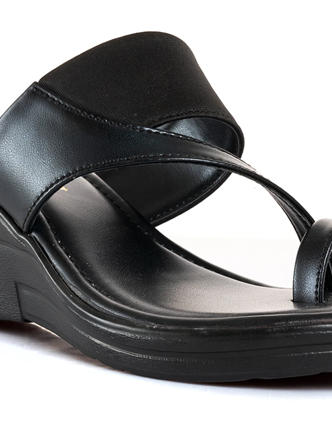 Khadim Wedge Heel Slip On Sandal for Women - Image 6