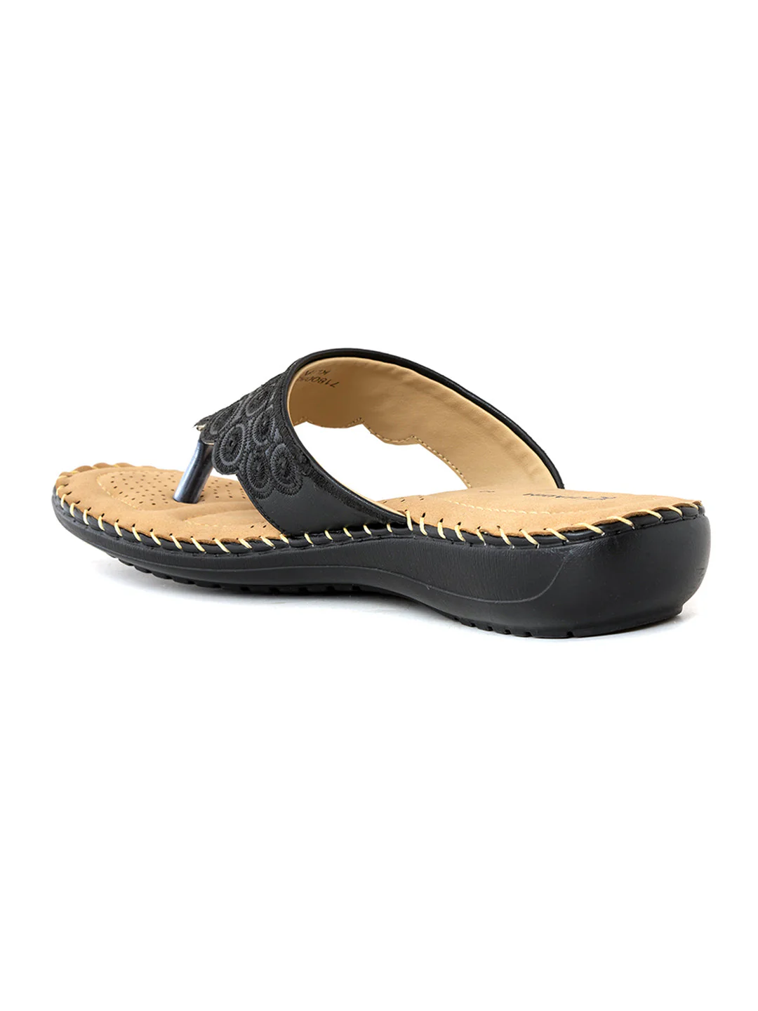 Khadim Wedge Heel Slip On Sandal for Women - Image 3