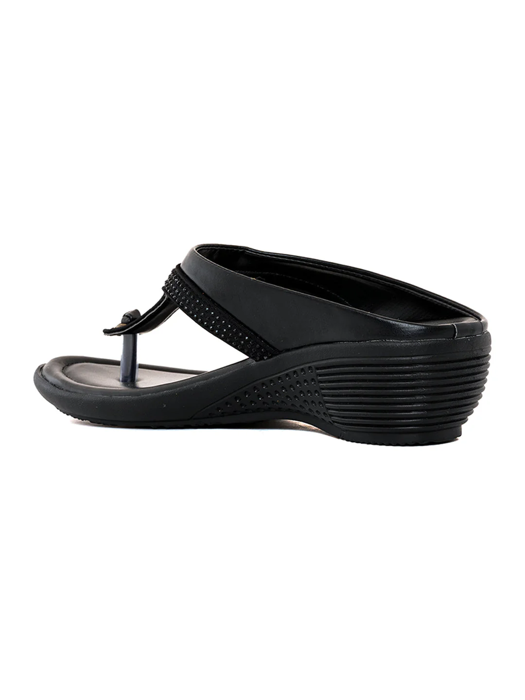 Khadim Wedge Heel Slip On Sandal for Women - Image 2