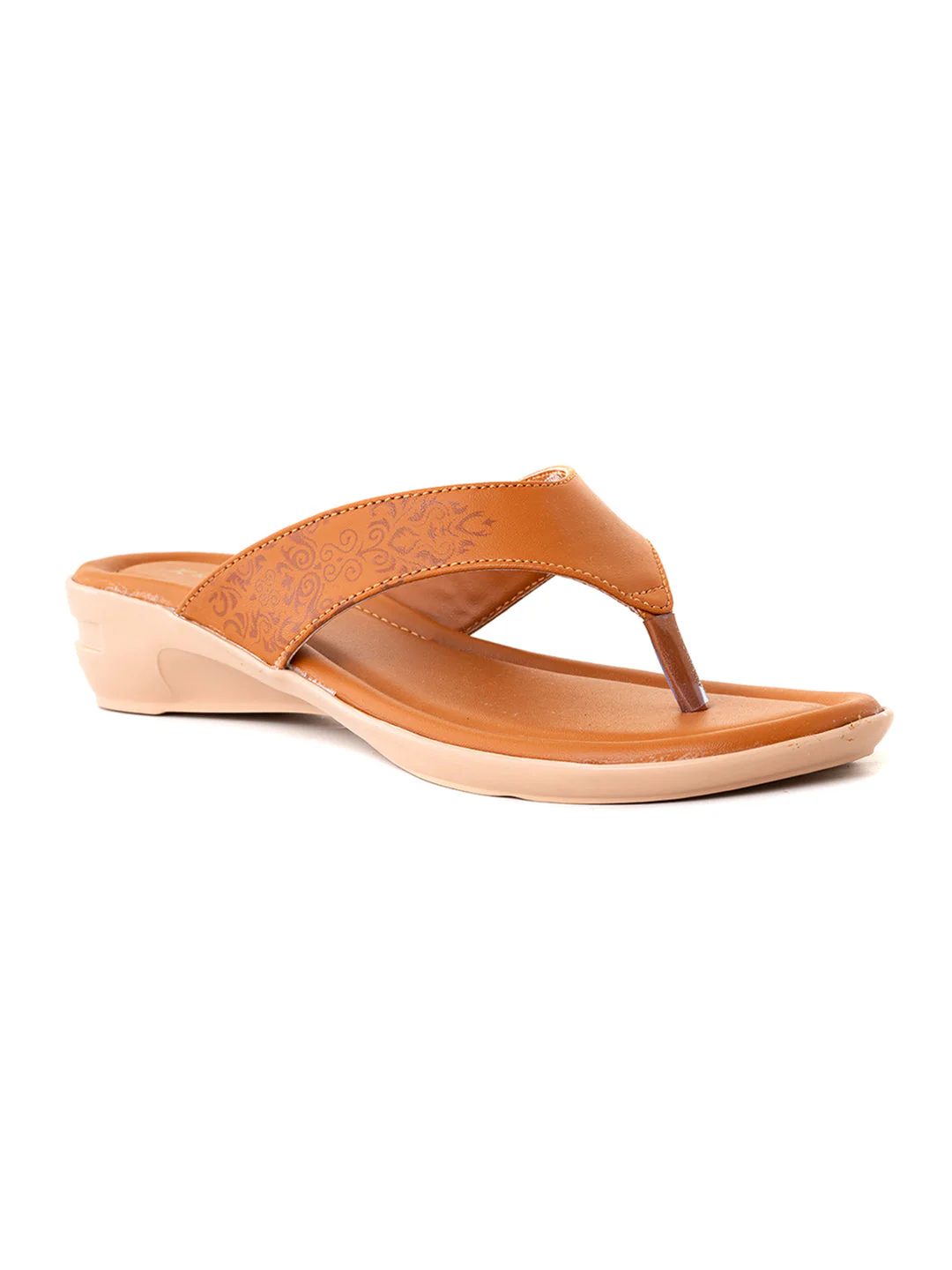 Khadim Wedge Heel Slip On Sandal for Women