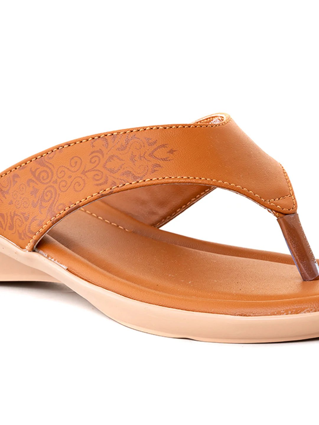 Khadim Wedge Heel Slip On Sandal for Women - Image 6