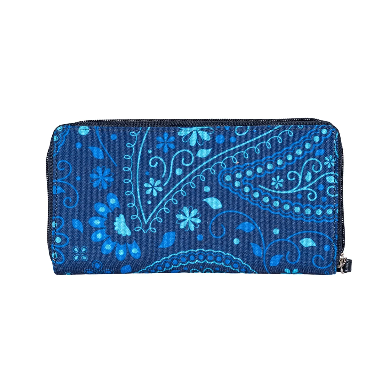 KHADIM Zip-Around Wallet Wristlet for Women - Image 6